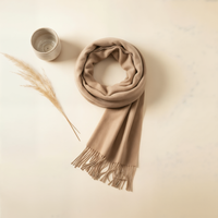 PURE WOOL FRINGE STOLE