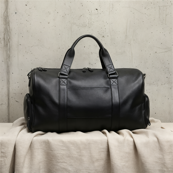 MERIDIAN FULL-GRAIN WEEKENDER BAG