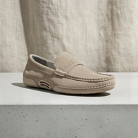 SAND SUEDE PENNY LOAFER