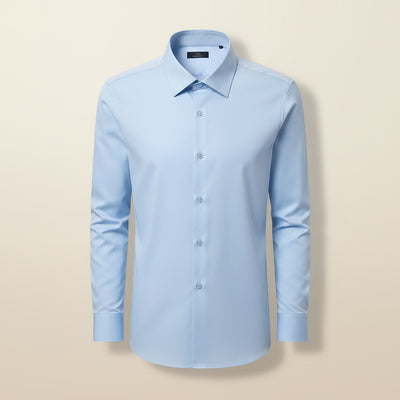 REFINED WOOL BUSINESS SHIRT
