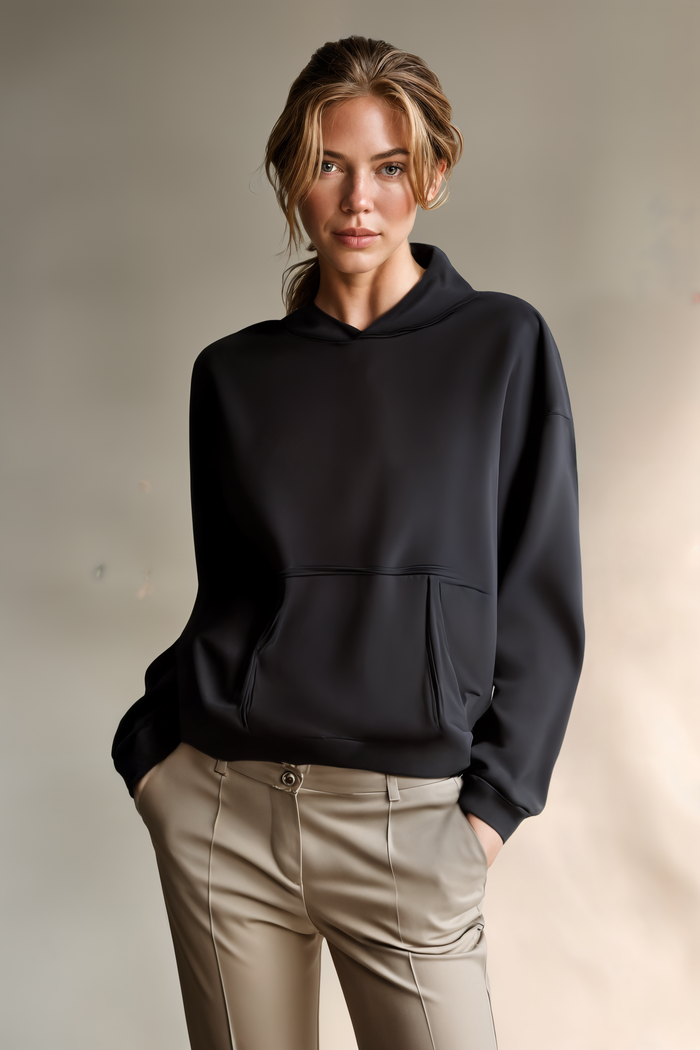 HEAVYWEIGHT BRUSHED COTTON HOODIE