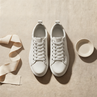 IVORY COURT LEATHER SNEAKER