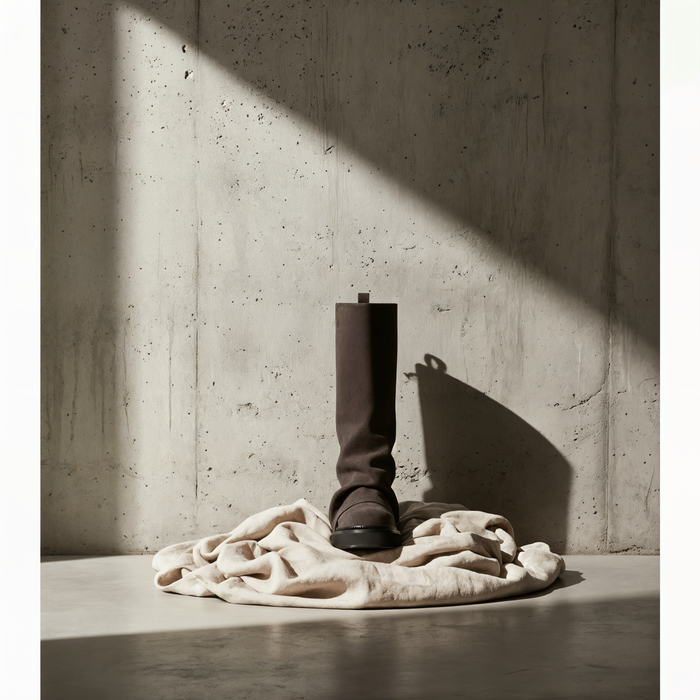 ESPRESSO SLOUCHED SUEDE KNEE BOOT