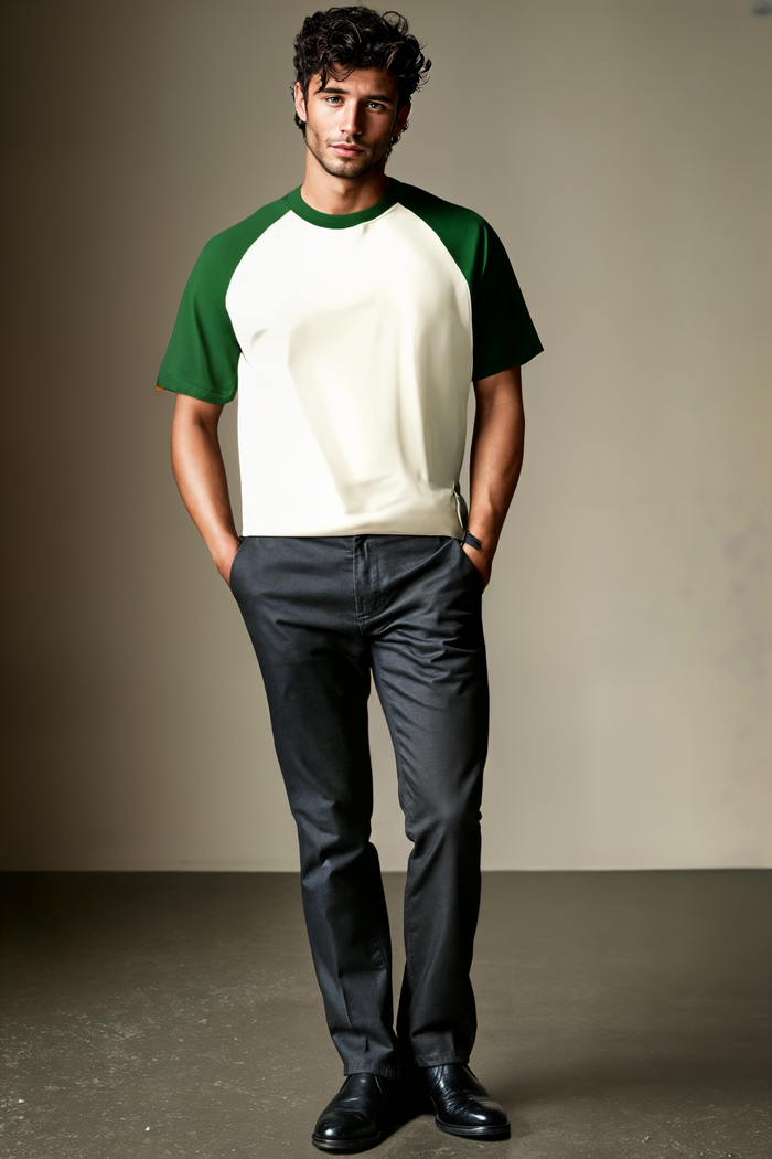 RAGLAN HEAVYWEIGHT CREW TEE