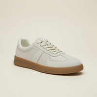 IVORY SUEDE MESH RUNNER