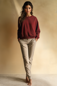 HEAVYWEIGHT LOOPBACK CREWNECK SWEATSHIRT