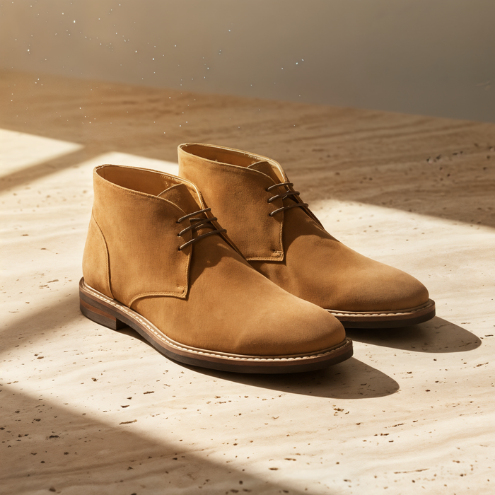 CAMEL SUEDE DESERT CHUKKA