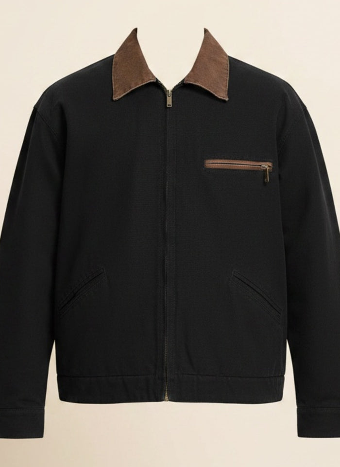 BLACK CANVAS DETROIT JACKET