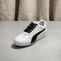ALMOND LEATHER GERMAN TRAINER