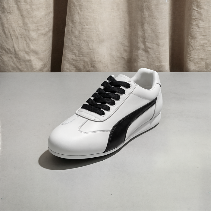ALMOND LEATHER GERMAN TRAINER