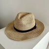 HAND-WOVEN RAFFIA FEDORA