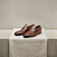 ESPRESSO LEATHER PENNY LOAFER