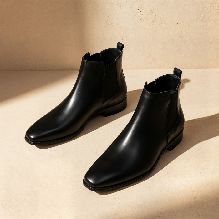 SQUARE TOE CHELSEA BOOT
