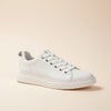 LOW COURT PEBBLED LEATHER SNEAKER