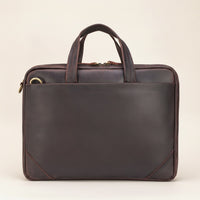 CRAZY HORSE LEATHER BRIEFCASE