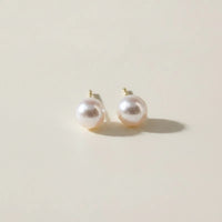 AKOYA PEARL GOLD STUDS