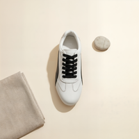 ALMOND LEATHER GERMAN TRAINER