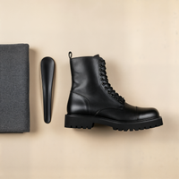 FULL-GRAIN LUG COMBAT BOOT