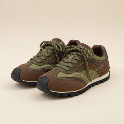 BRUNO SUEDE RETRO TRAINER