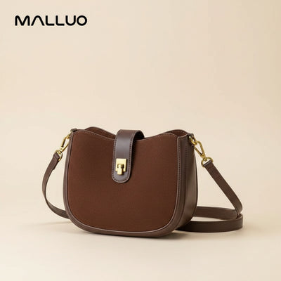 SADDLE SUEDE CROSSBODY BAG