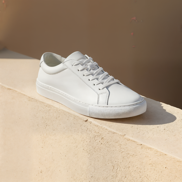 SMOOTH LEATHER COURT SNEAKER