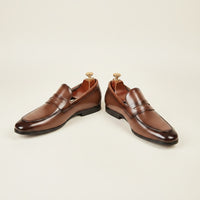 ESPRESSO LEATHER PENNY LOAFER