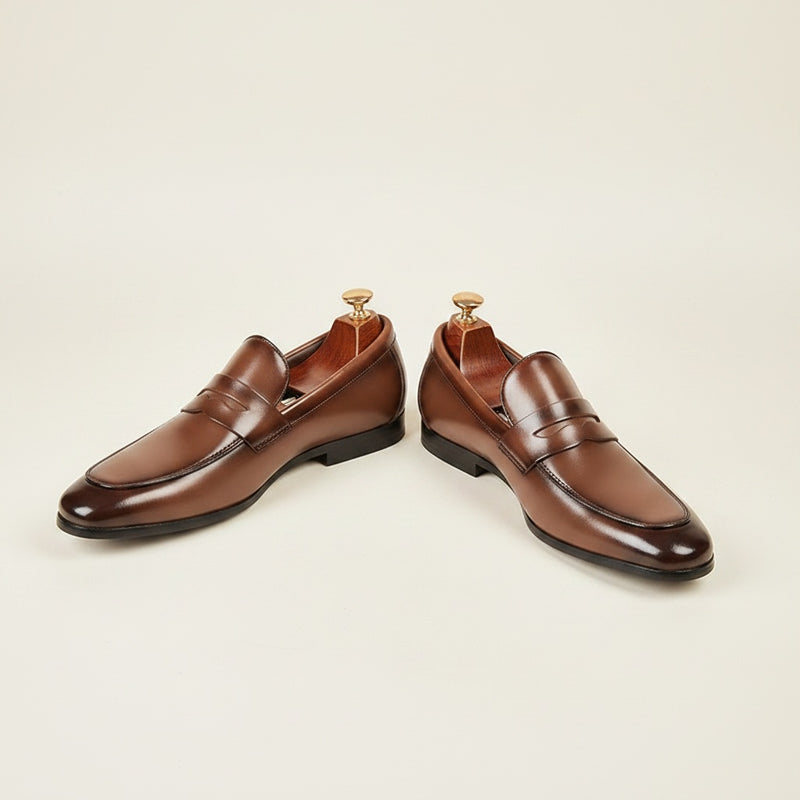 ESPRESSO LEATHER PENNY LOAFER