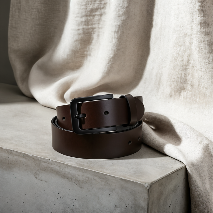 ITALIAN LEATHER DRESS BELT