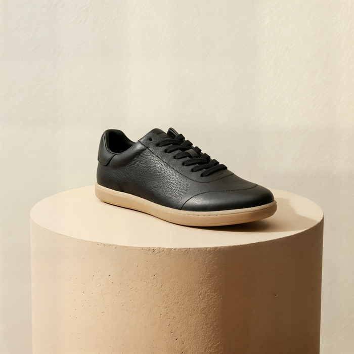 MERIDIAN LEATHER LOW-TOP SNEAKER