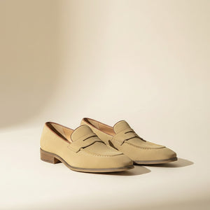 HONEY SUEDE PENNY LOAFER