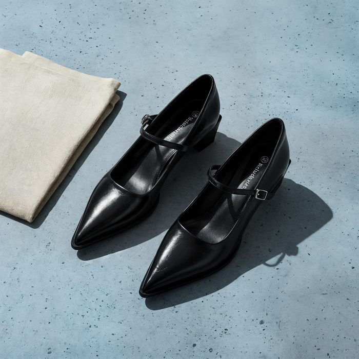 POINTED MARY JANE HEEL
