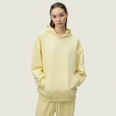 HEAVYWEIGHT LOOPBACK HOODED PULLOVER