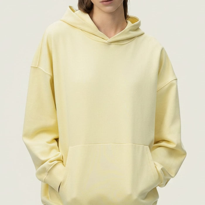 HEAVYWEIGHT LOOPBACK HOODED PULLOVER