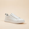 PEBBLED LEATHER COURT SNEAKER