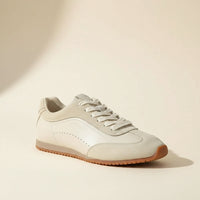 IVORY SUEDE TERRACE TRAINER