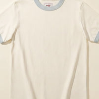 IVORY RINGER CREW TEE