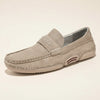 SAND SUEDE PENNY LOAFER