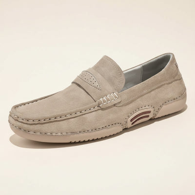 SAND SUEDE PENNY LOAFER