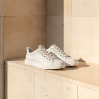 IVORY COURT LEATHER SNEAKER