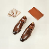 ESPRESSO LEATHER PENNY LOAFER