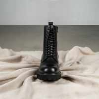 FULL-GRAIN LUG COMBAT BOOT