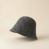 FELTED WOOL SCULPTED BUCKET HAT