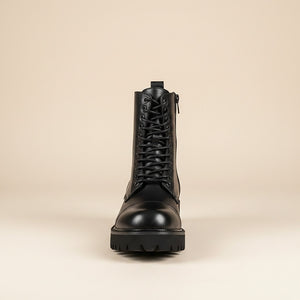 FULL-GRAIN LUG COMBAT BOOT