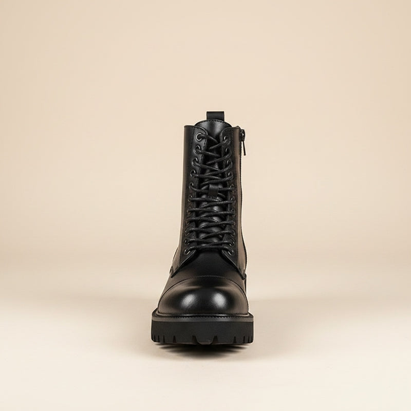 FULL-GRAIN LUG COMBAT BOOT