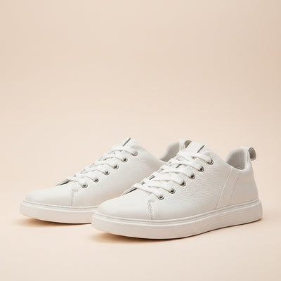 IVORY COURT LEATHER SNEAKER