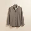 BRUSHED WOOL TWILL SHIRT