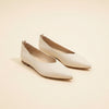 POINTED LEATHER BALLET FLAT