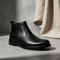 THE SIDE-ZIP LEATHER BOOT
