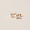 AKOYA PEARL GOLD STUDS