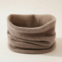 CAMEL MERINO TUBE SNOOD